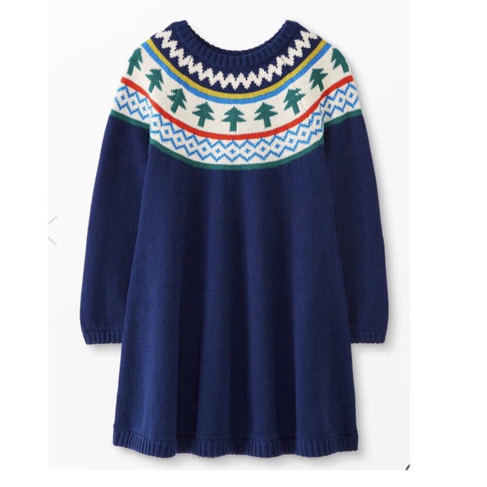 📌NEW Hanna Andersson • Fairisle • Sweater Dress